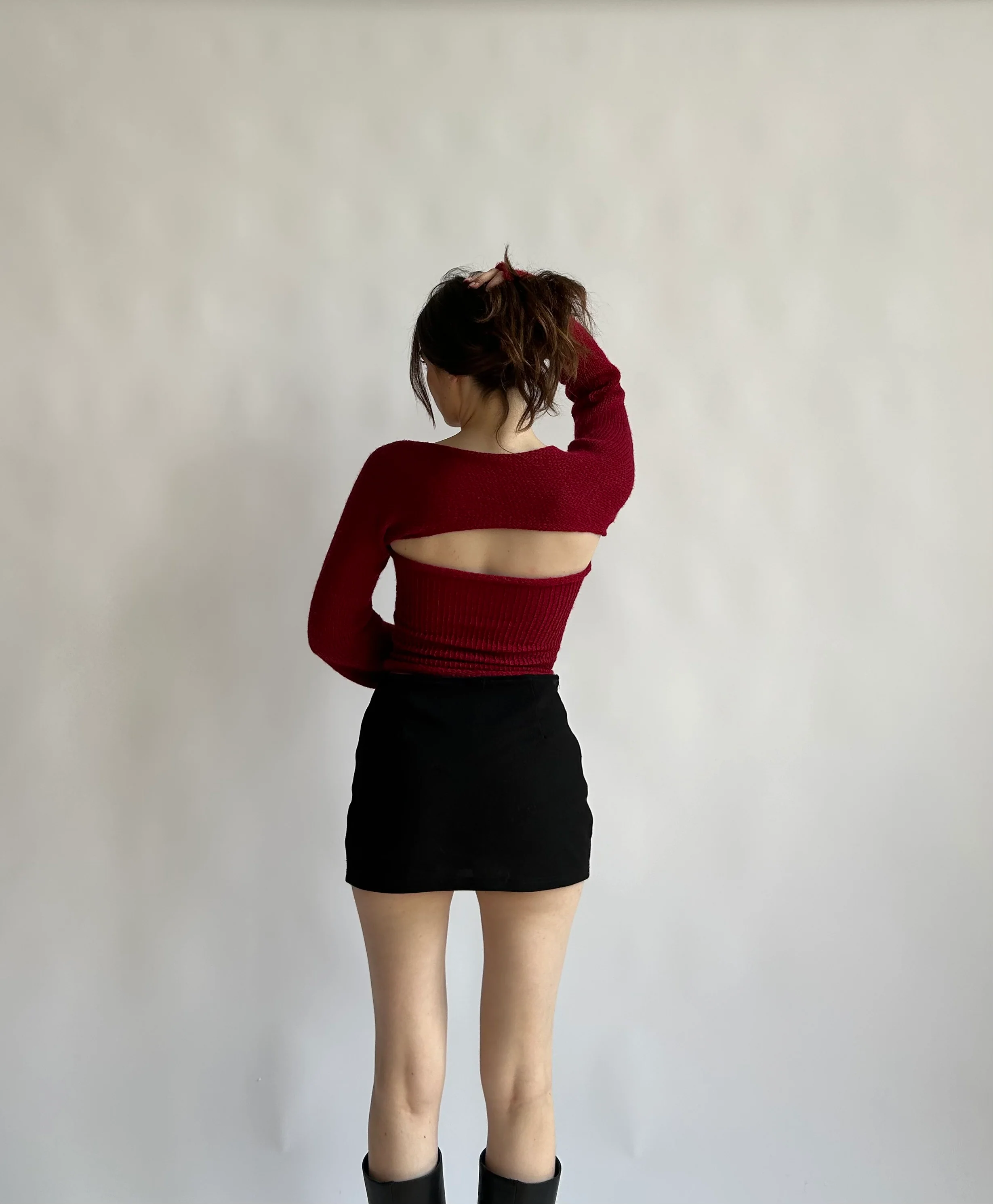 3D rose set - Wine red - Image 3