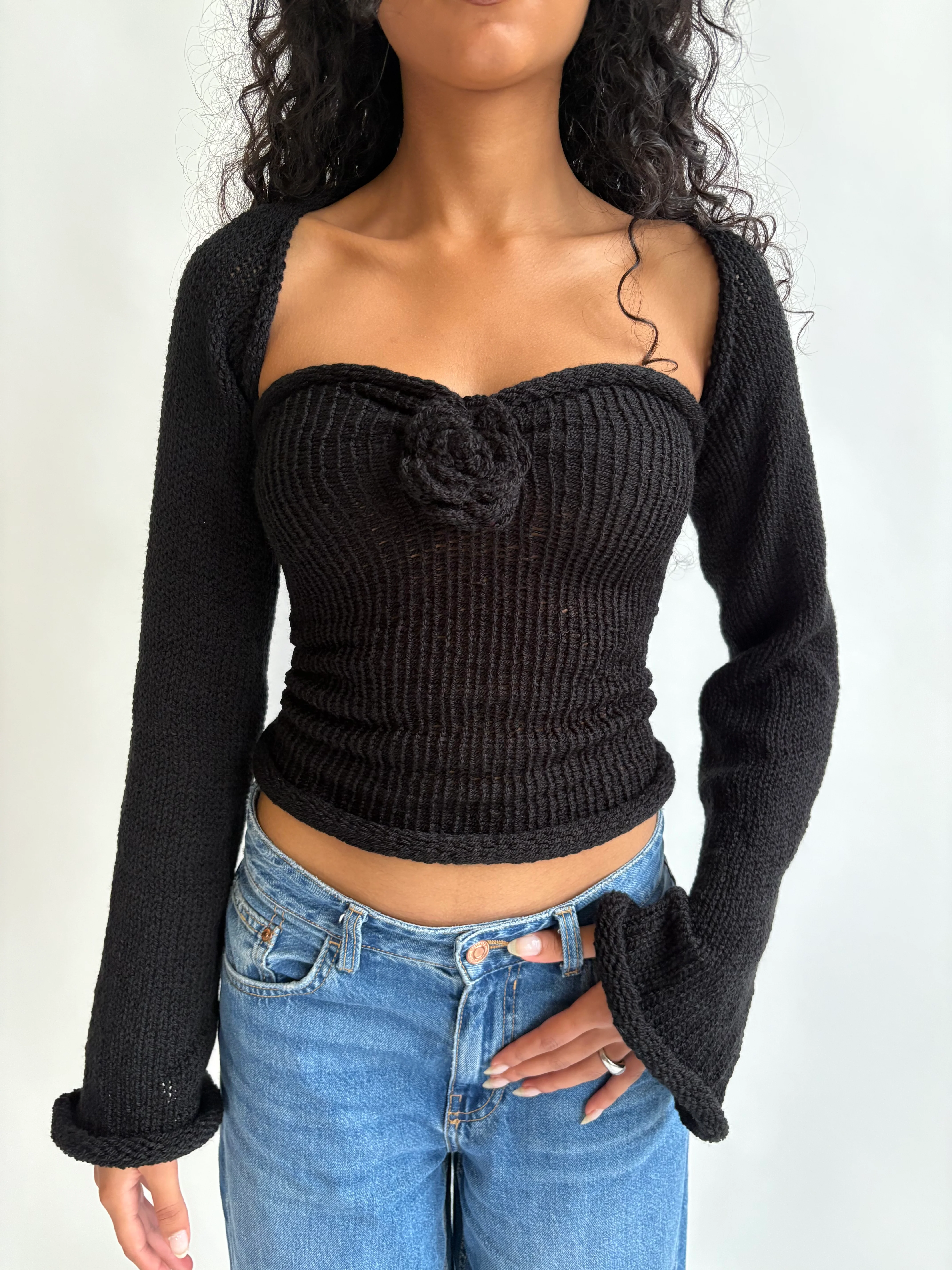3D rose set - black - Image 4