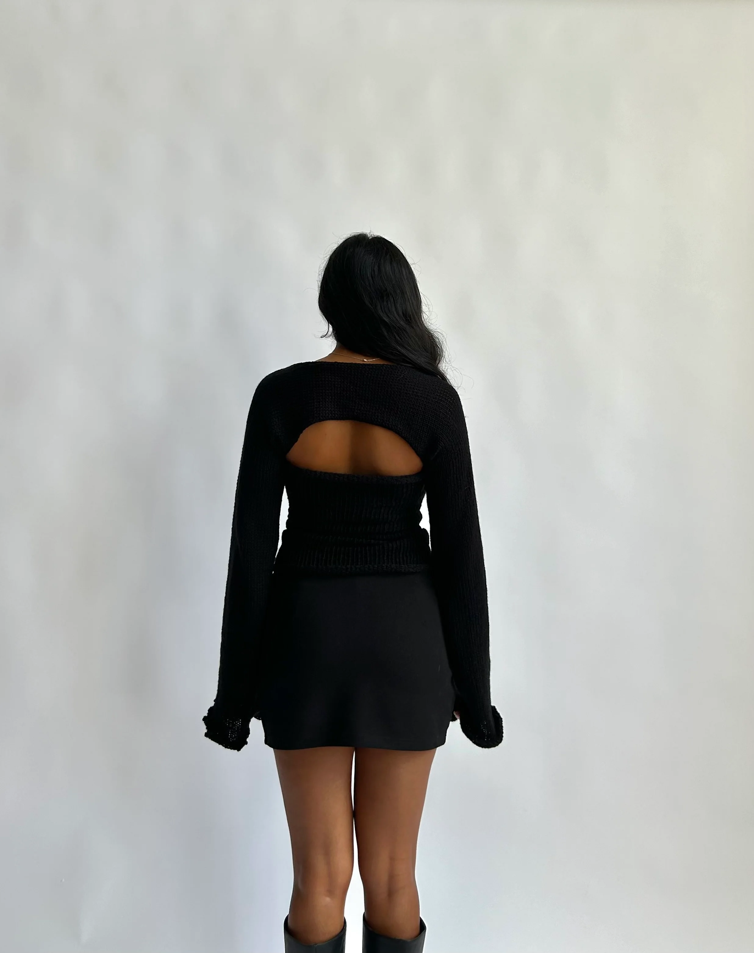 Black bolero - Black - Image 3