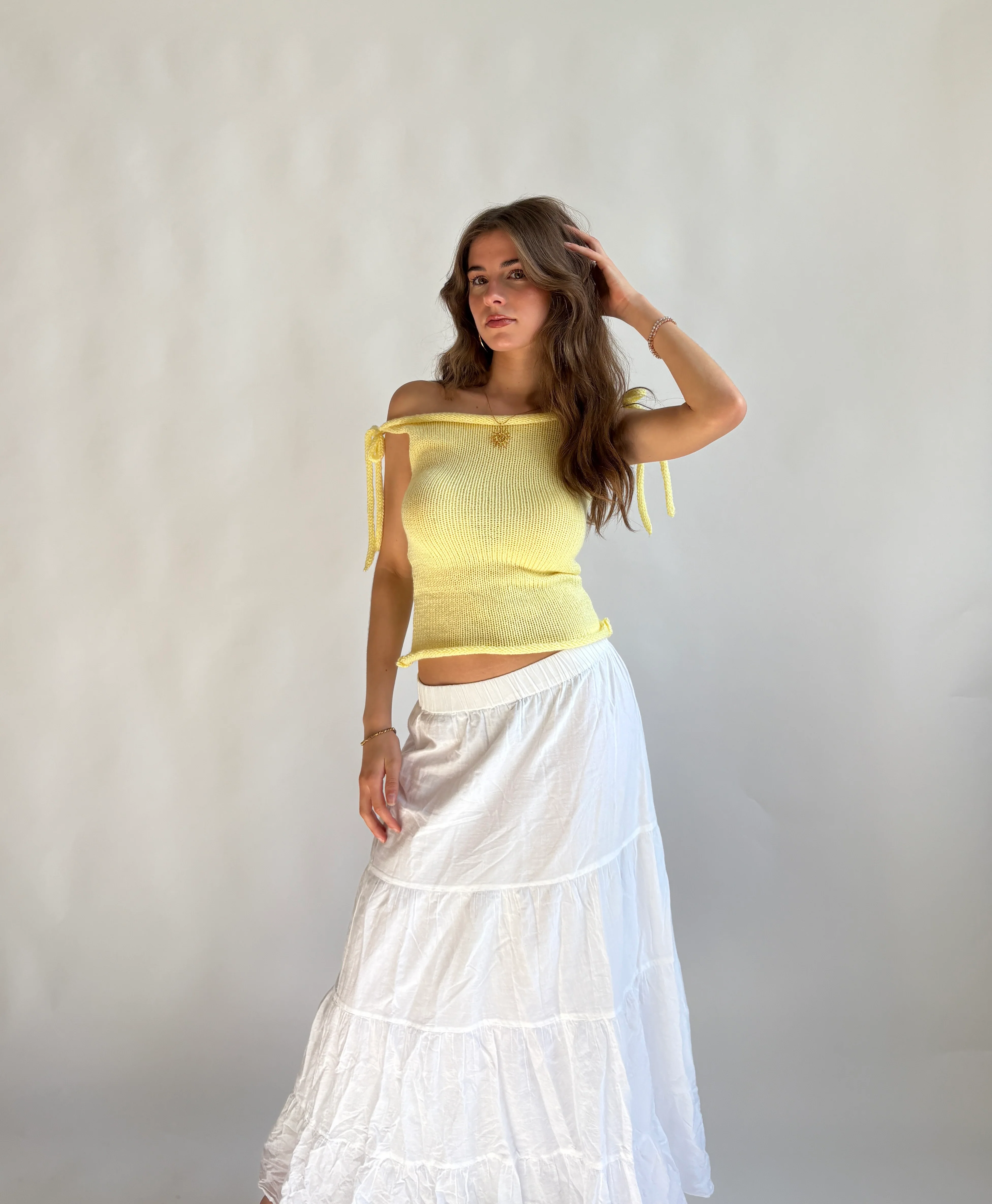 The Bella top - Butter yellow - Image 3