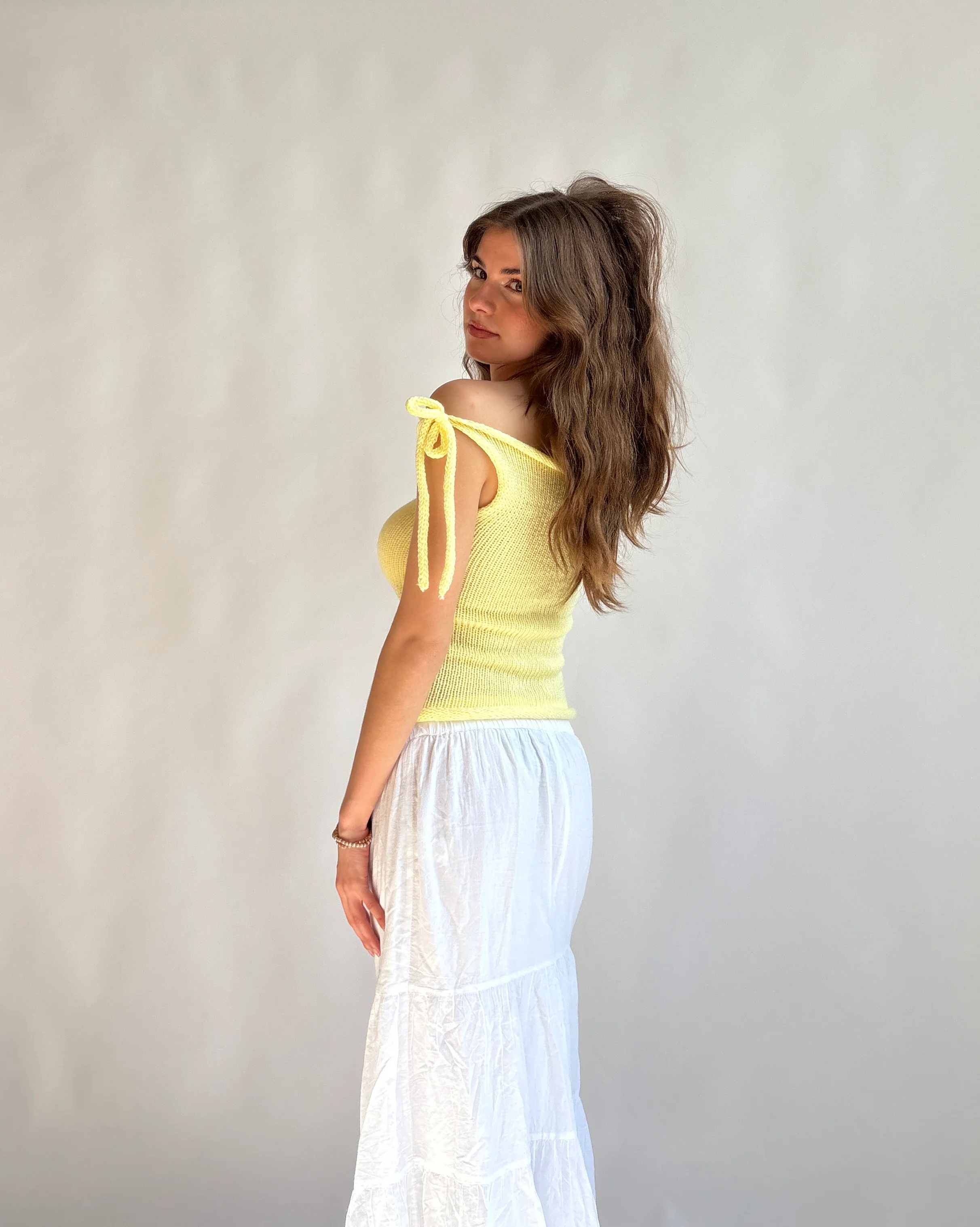 The Bella top - Butter yellow - Image 5