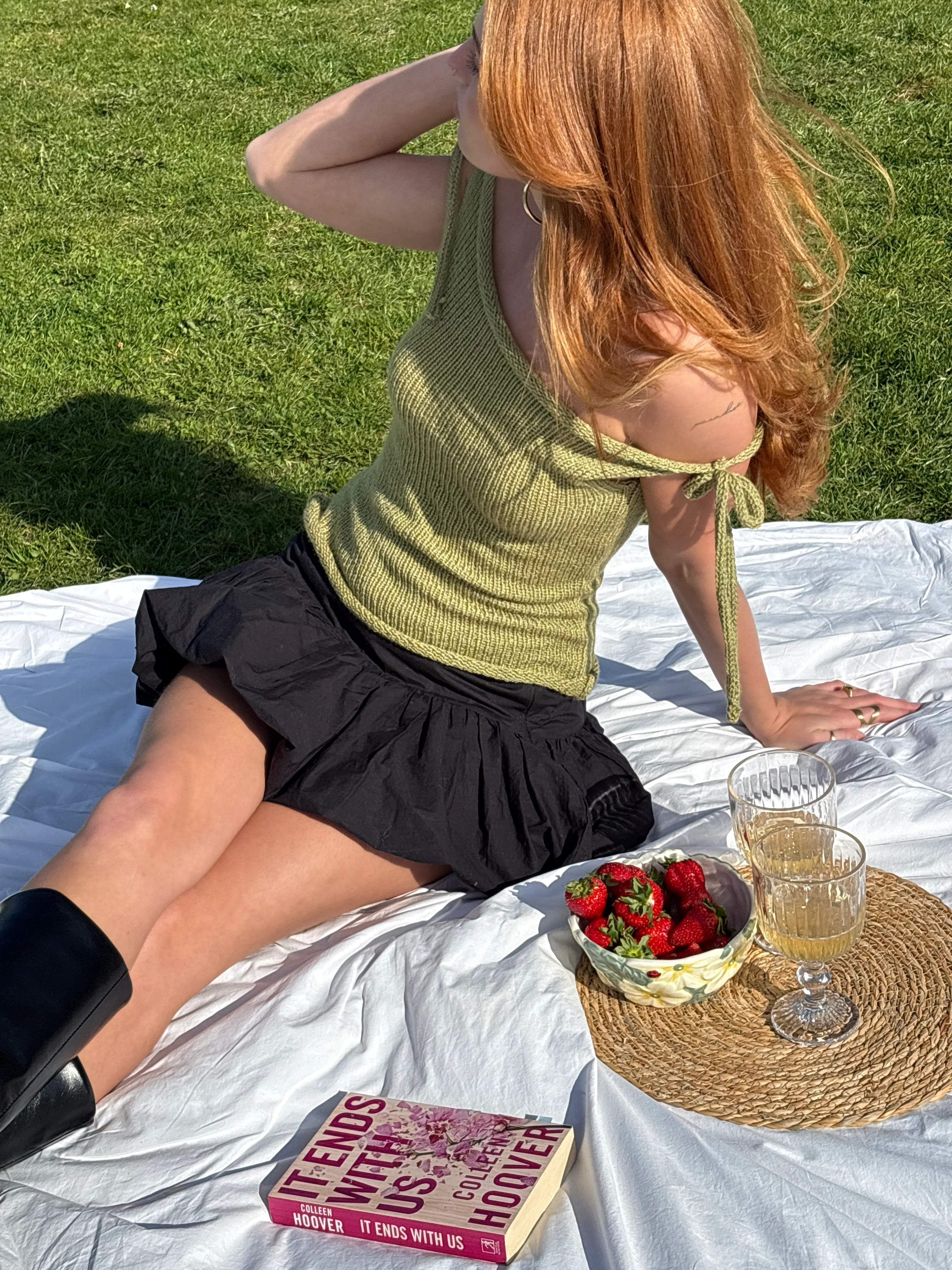 The Bella top - Olive green - Image 6