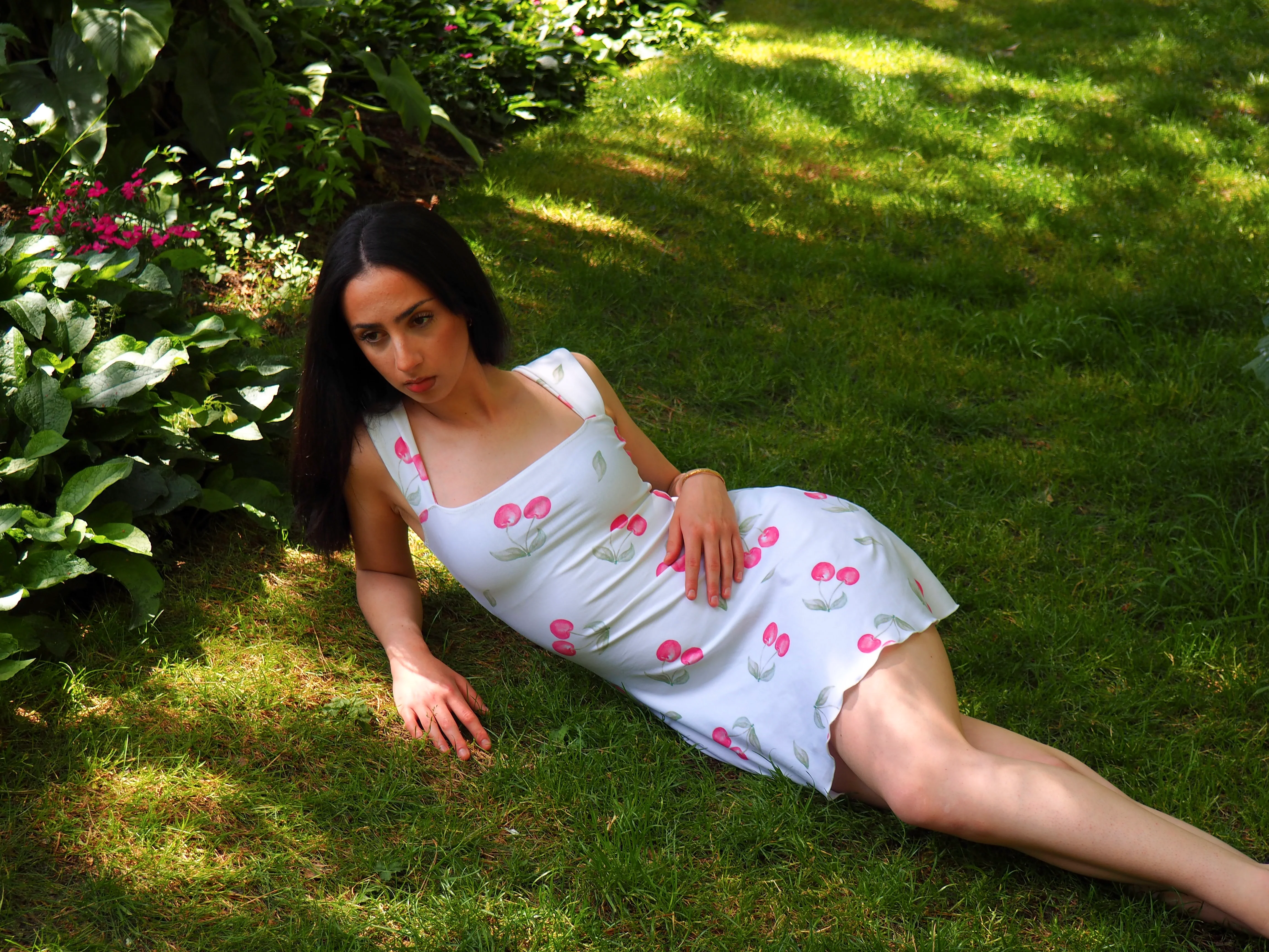 The Cherry mini dress - Petal straps - Image 12