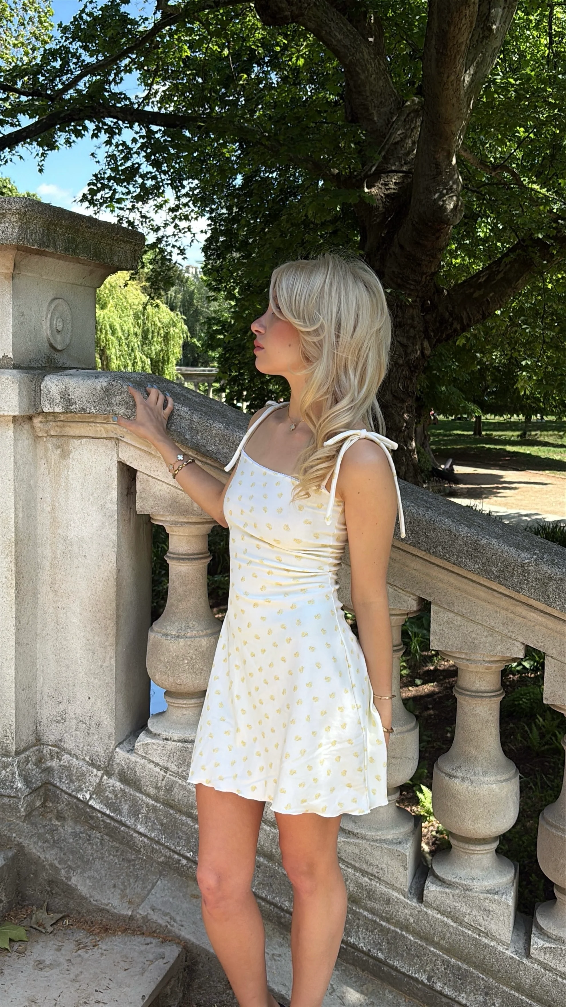 The Lemon mini dress - Scoop back - Image 6