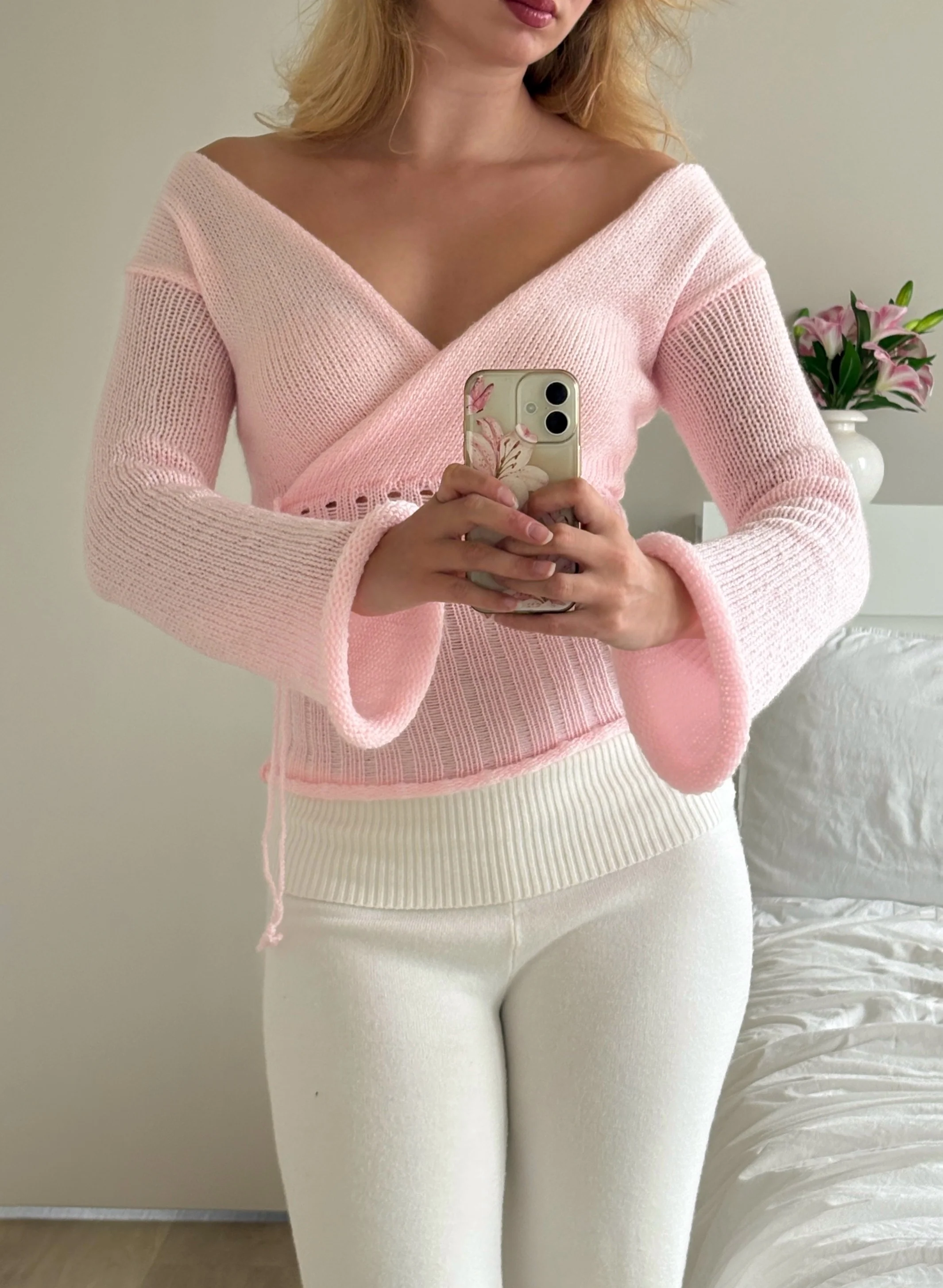 The Olivia sweater - baby pink - Image 5