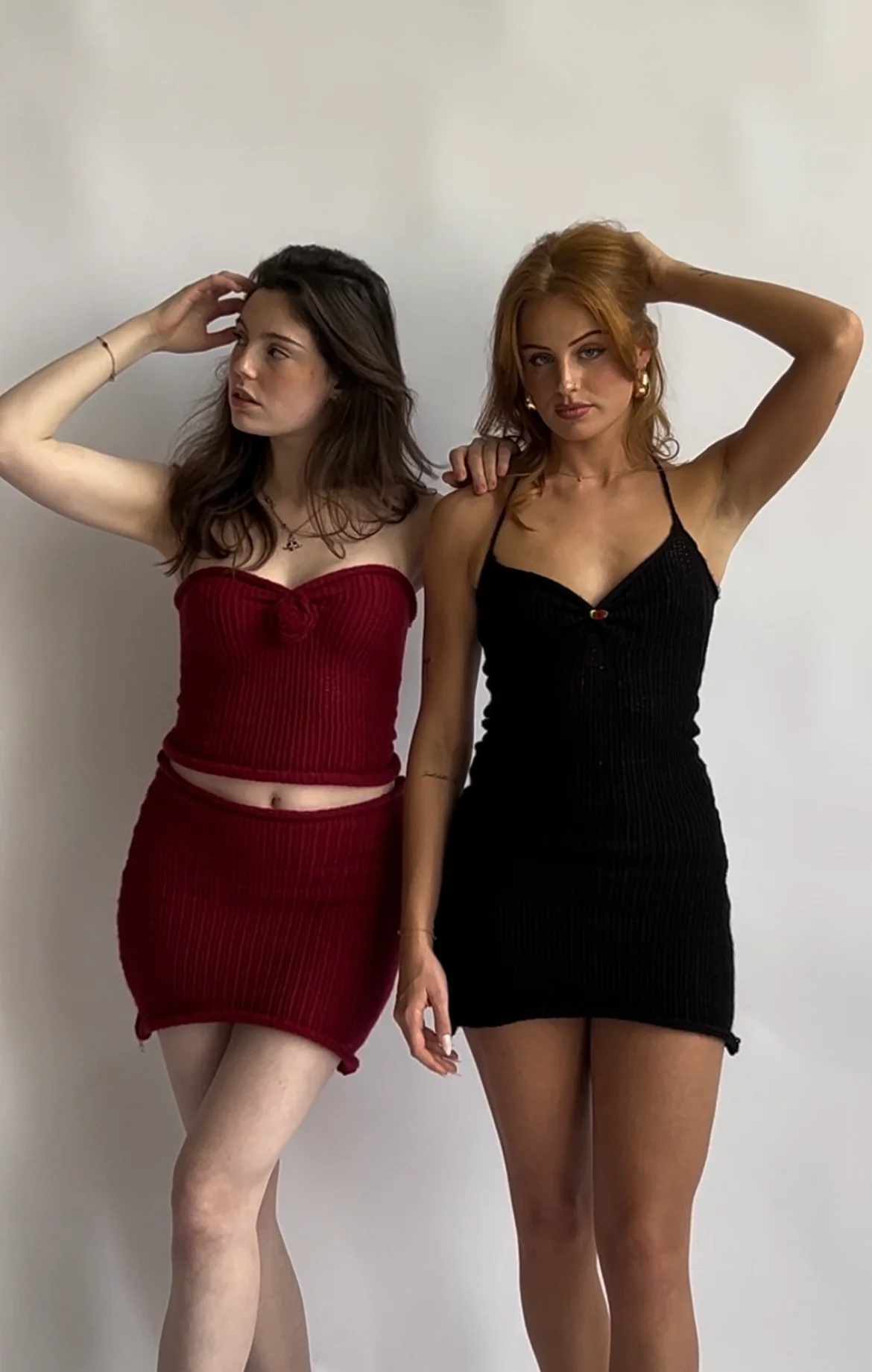 The rose top - Wine red - Image 3